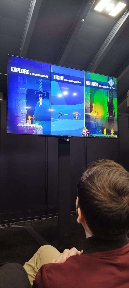 TowerOfSamsara's tweet photo. Tower of Samsara at GDC Pitch today! We are grateful for the opportunity, @Official_GDC!

#GDC2023 #GDCPitch #indiedev #indieBR #indiegame https://t.co/mMXTvI7PSr