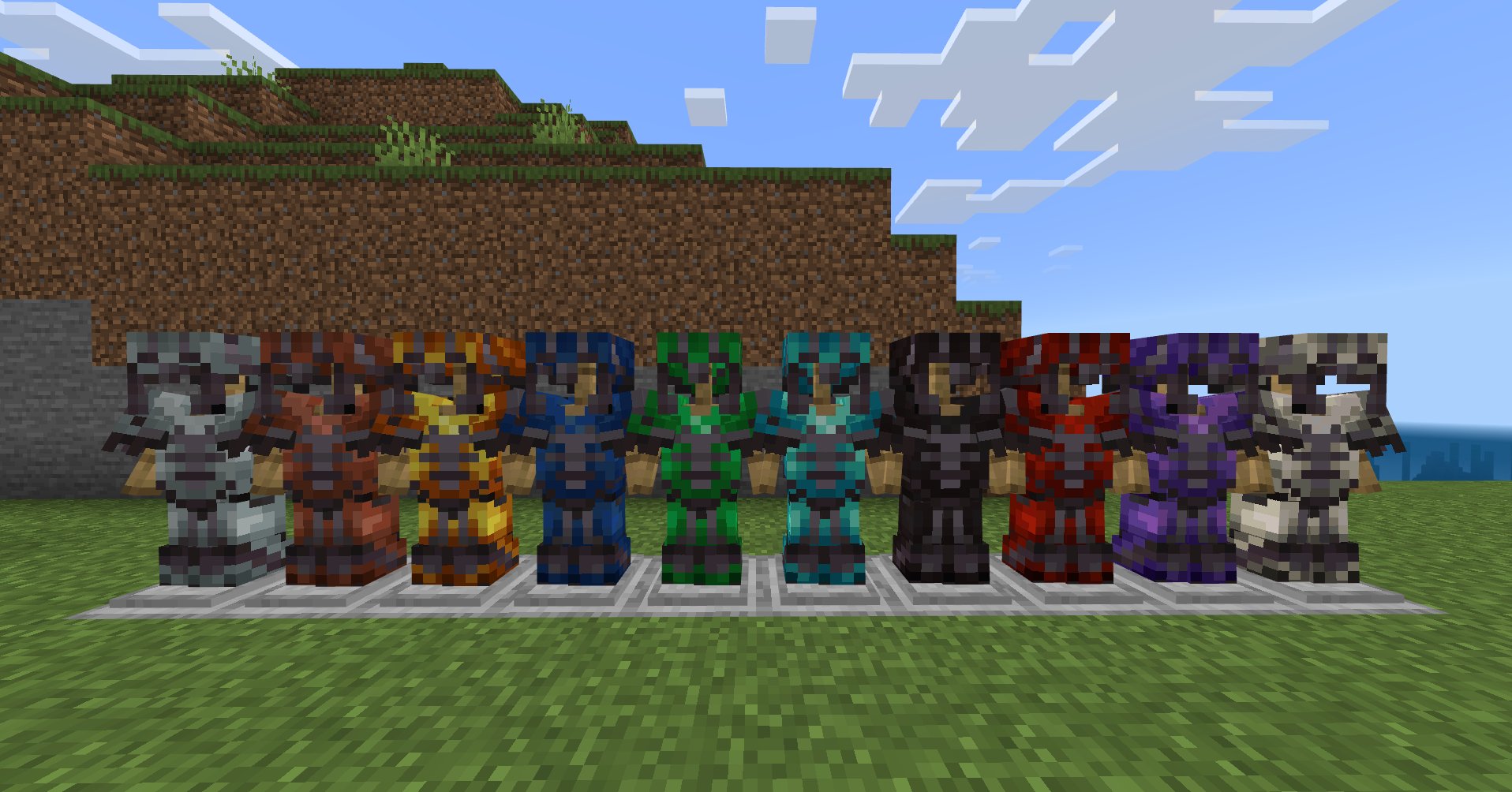 Minecraft lapis armor