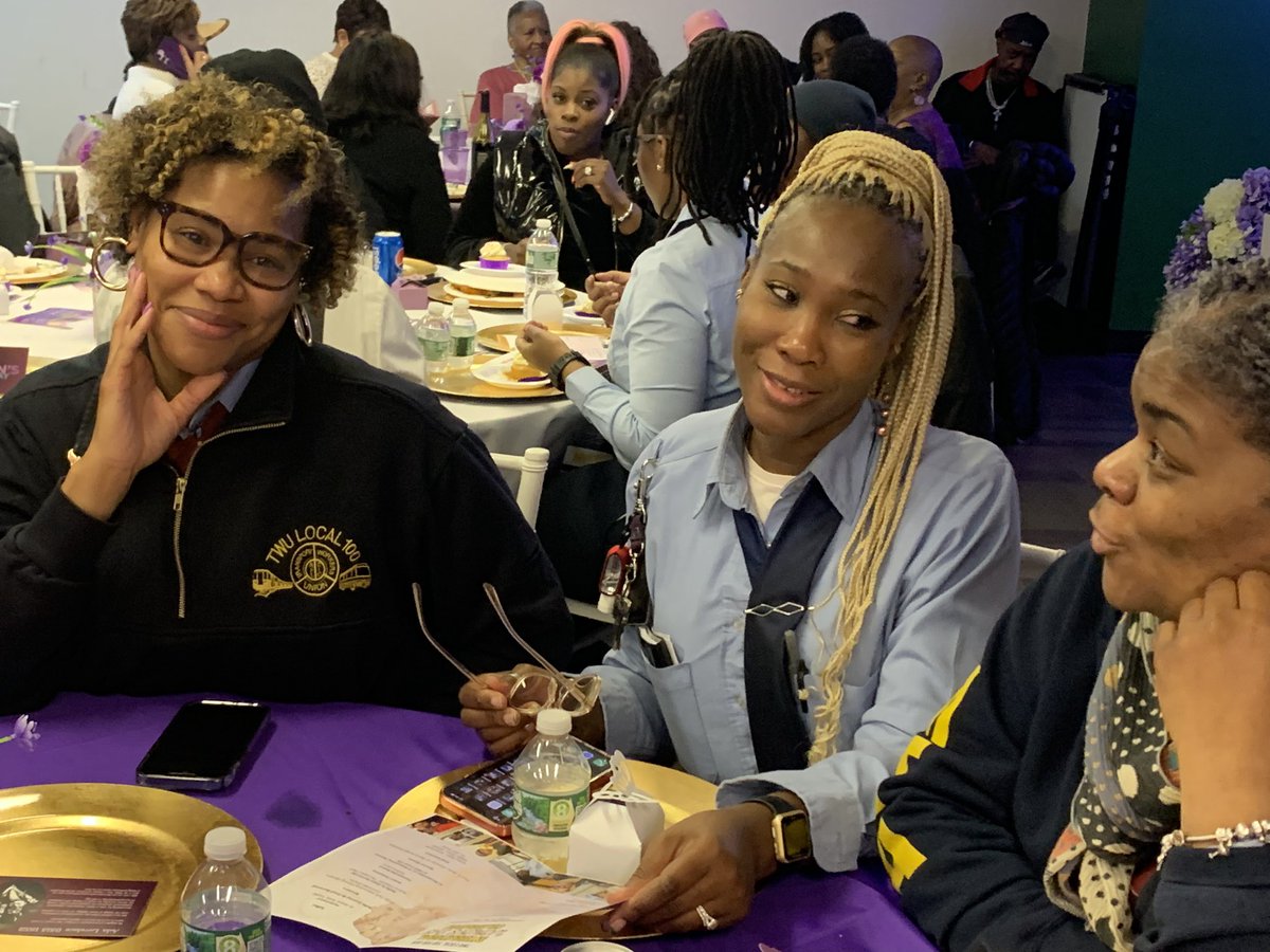 TWULocal100's tweet photo. It’s time to celebrate our @TWULocal100 women @NYCTSubway @NYCTBus — equality is the union difference! @CentralLaborNYC @AFLCIO https://t.co/Bwmmy82IQz