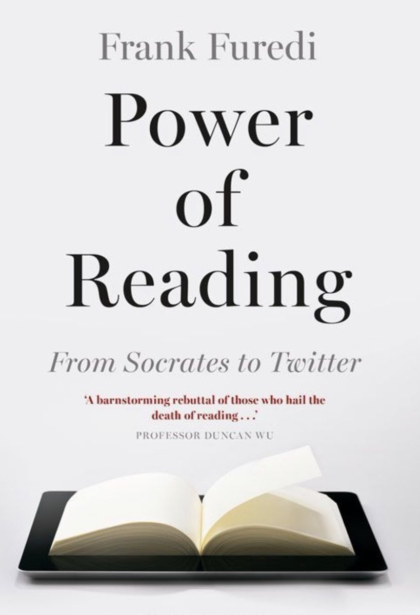Just read!

1️⃣🎉 Frank Furedi's 'The Power of Reading' 📖 reveals how reading can foster empathy and understanding across cultures. Dive in and transform your worldview! 🌏 #EmpathyMatters #ReadingIsPower