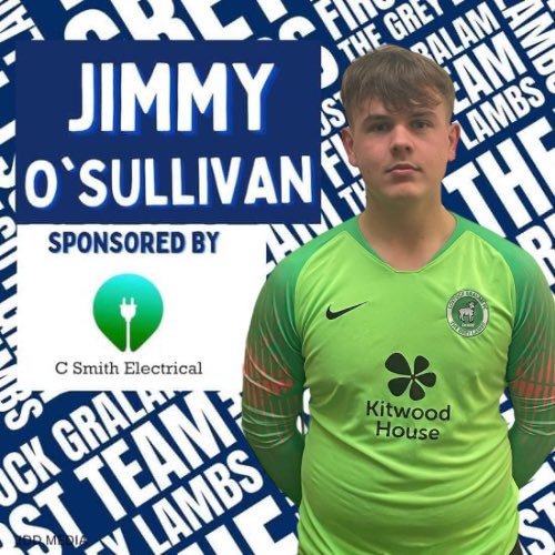 Tonight’s POTM goes to our number 1 Jimmy O’Sullivan. Solid performance between the sticks keeping his well deserved 3rd clean sheets in 4 games🐑🔵⚪️