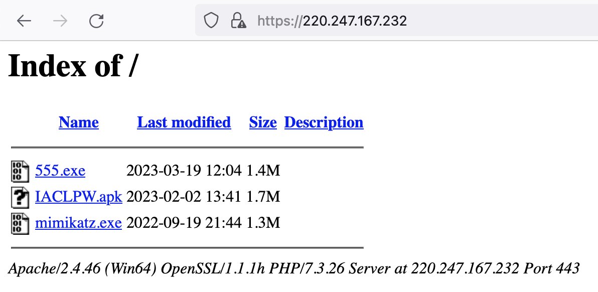 sicehice's tweet image. #opendir hosting #Mimikatz #SpyAgent #Graftor

220.247.167[.]232