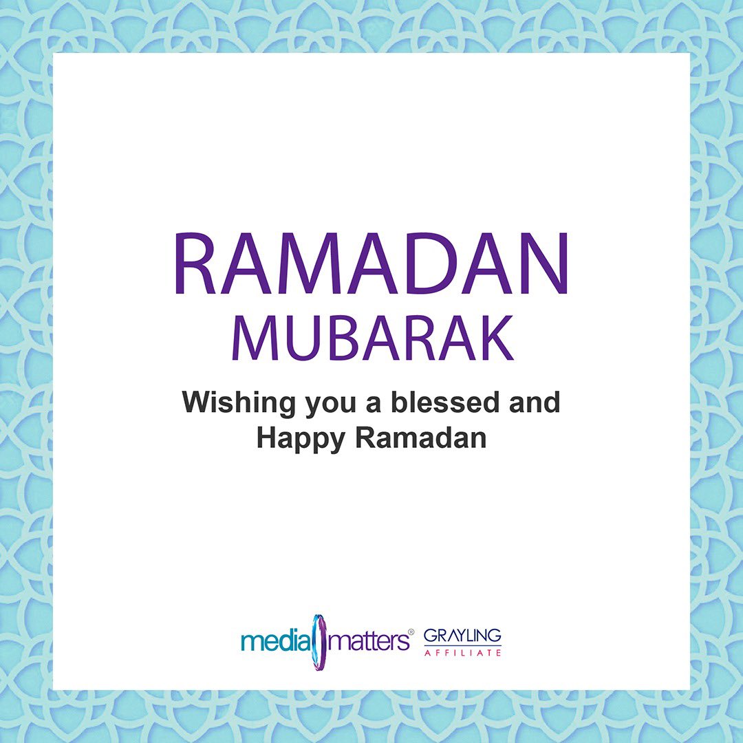 MediaMattersPK's tweet photo. May Allah shower all His blessings upon you in this holy month. Ramadan Kareem to you and your family.

#RamadanKareem #mediamatterspk 
#Ramadan https://t.co/yzqwoILIxa