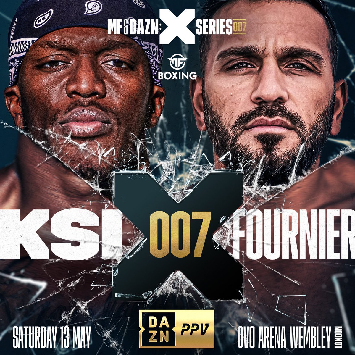 IBNBoxing's tweet photo. KSI vs. Joe Fournier https://t.co/sRBlxik50L