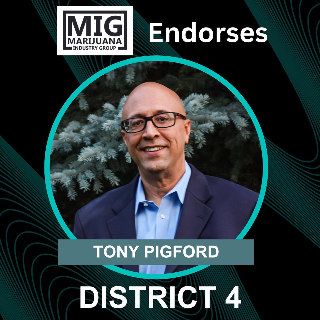 MJIndGroup's tweet photo. Turns out that politics matters, so MIG is endorsing candidates for the first time ever. Vote for Tony Pigford for City Council District 4! @TonyPigford 
#copolitics https://t.co/uzC2o7GTw4