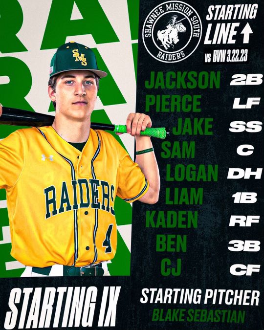 🚨🚨GAMEDAY🚨🚨

The road to Lawrence begins today as your Raiders take the field for the first time this season against Blue Valley West @ 7pm! Head on out to Mill Valley HS tonight and support the squad! #SomethingToProve