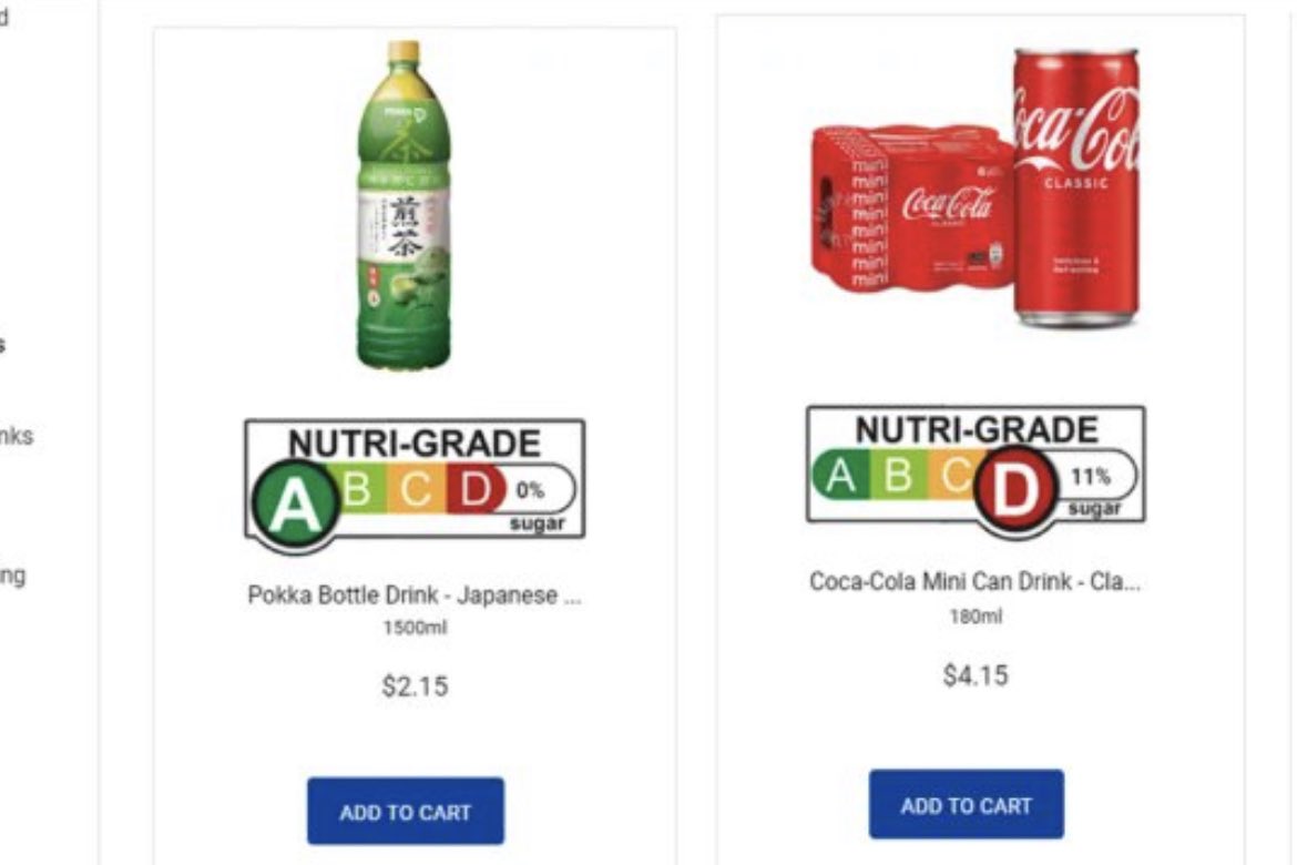 Singapur’da başlayan yeni bir uygulama. 2023 itibariyle tüm hazır içecekler içeriğindeki şeker miktarına göre etiketlenecek. Meşhur markalı kola ve içeceklerin çoğu en sağlıksız D etiketini almış.

Darısı başımıza. Aksiyon almazsak yakında ülkemize insülin yetmeyecek.