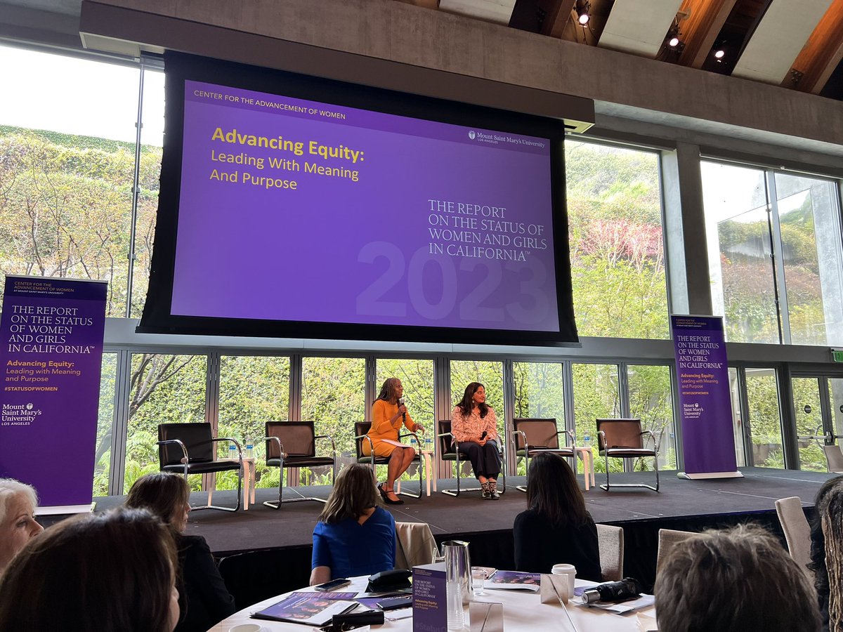 CCSWG's tweet image. The data is a roadmap. Women like the ones in this room today, and the ones who couldn’t be here because they are in carpool lanes and picket lines and caucus meetings and classrooms can lead the way to a more equitable California for us ALL! #WomenAreEssential #StatusofWomen