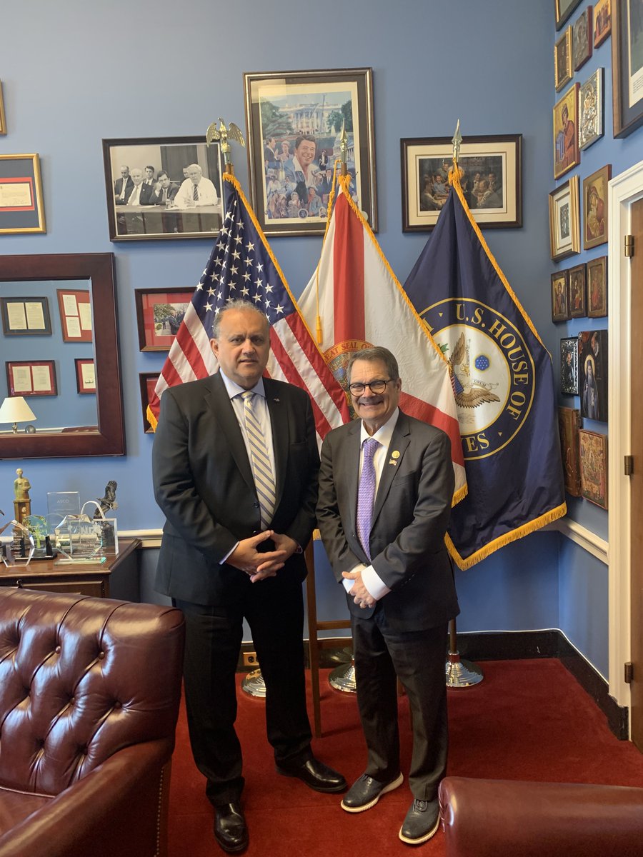 TheAHIinDC's tweet photo. At today's meeting with @RepGusBilirakis (R-FL), @TheAHIinDC President @NLarigakis discussed the importance of strengthening U.S.-Greece & U.S.-Cyprus relations to advance U.S. policy in the Eastern Mediterranean. #USGreece #USCyprus #EastMed https://t.co/3AhtPBtrmv