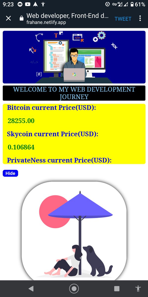 Python_web_dev's tweet photo. I'm looking for Remote web developer / UI / front-end position. No matter the salary, I just want a job that earns me something. 
I ready to start working immediately.
My website: https://t.co/ABODEnX1d7

#กราดยิงเพชรบุรี #Ramadan
#Sismo
#webdeveloper #frontend #remotework #UI https://t.co/YOre27J6bT