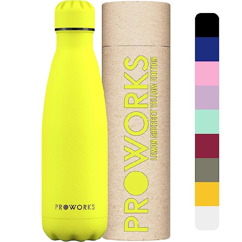 levenditop's tweet image. 📌 #Proworks Bottiglia Acqua in Acciaio Inox, Senza BPA Vuoto Isolato Borraccia Termica in Metallo per Bevande Calde per 12 Ore &amp;amp; Fredde 24 Ore, Borraccia per Sport e Palestra - 350ml Lemon Sherbet Yellow  
 
💰 A soli 17,95€   
 
➡ Guardalo su Amazon 
amazon.it/dp/B09KXWQ4H3/…