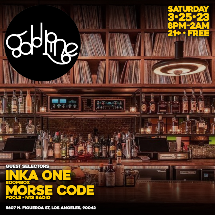 [SATURDAY] hyped to be back at the infamous <a href="/GOLDLINEBAR/">goldlinebar</a> with the homie <a href="/DJMORSECODE/">Nathaniel</a>! we'll be going back and forth 8pm-2am providing the soulful soundtrack to your weekend debauchery.  gonna be another funky evening of vinyl goodness. 100% free, 21+ to kick it. let's gooo!