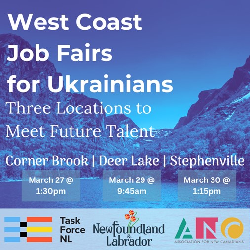GCBBT's tweet image. A group of skilled Ukrainians are coming to the West Coast to see what the region has to offer-looking for work &amp;amp; a place to make home! Meet &amp;amp; network with them, showcase your company, and share with them your opportunities. To register for the Job Fair form.jotform.com/230596063768062.
