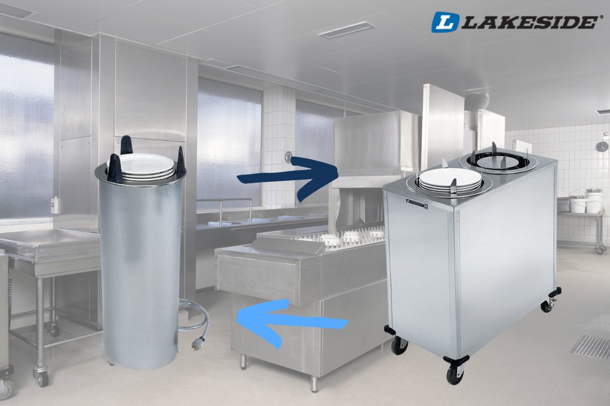 Make sure you're setting the standard for a great service every time with an efficient self-serve station. Don't let warm food on a cold plate be your guests' first impression – get ahead of the game and provide an effortless experience from the start. elakeside.com/foodservice/wh…