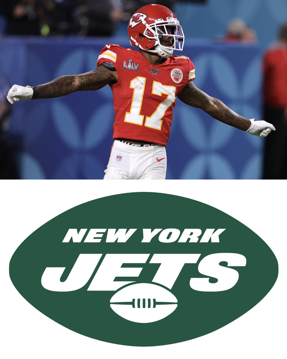 Jets Have Signed Mecole Hardman to a 1 Year Deal #NFL #NFLFreeAgency #NFLfi #NFLTwitter #Jets #NewYork #TakeFlight #GangGreen #NewYorkJets #MecoleHardman #ChiefsKingdom