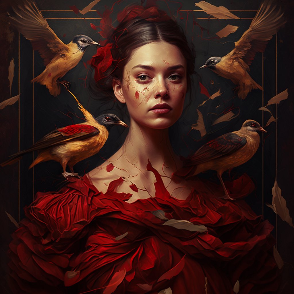 I will start the physical oil painting on canvas after years and i am also so excited. I texted to ai prompt for assist my first painting in front of the blank canvas.

Can anyone help me to choose which one is better to start? 1-2?

 #ai #oilpainting #midjourney