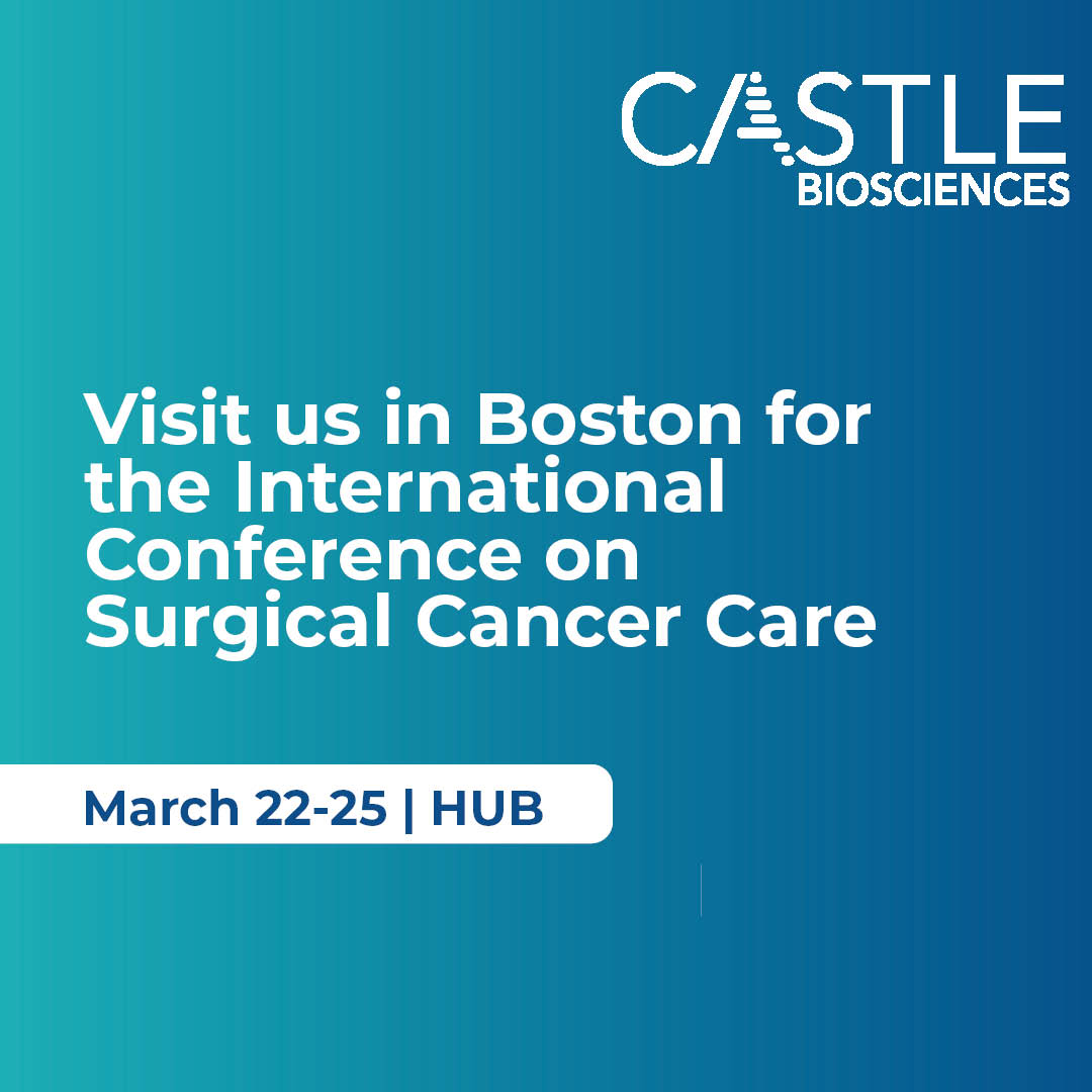 CastleBio's tweet photo. We are headed to Boston for #SSO2023! Visit #TeamCastle at our booth in the HUB this Thursday - Friday.
@SocSurgOnc
#GeneExpressionProfile #GEP #DecisionDxMelanoma #DecisionDxSCC #MyPathMelanoma #TissueCypher https://t.co/JCd3HuchPI