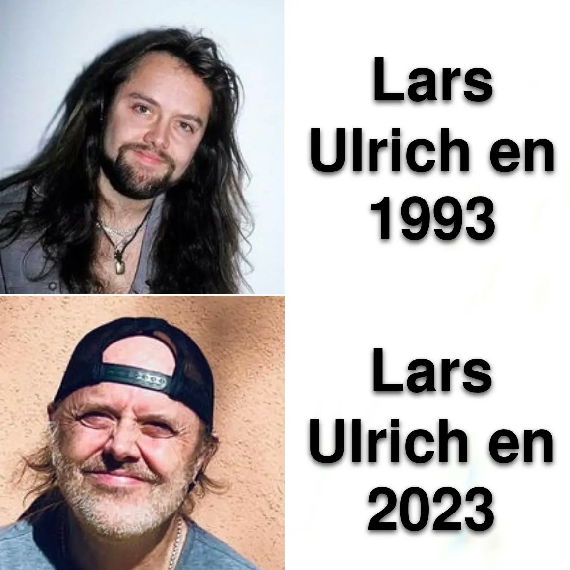 Rob Trujillo posee el secreto de la eterna juventud... 😜

#metallica #roberttrujillo #larsulrich #metalmemes #memesespanol #thrashmetal #metalhead