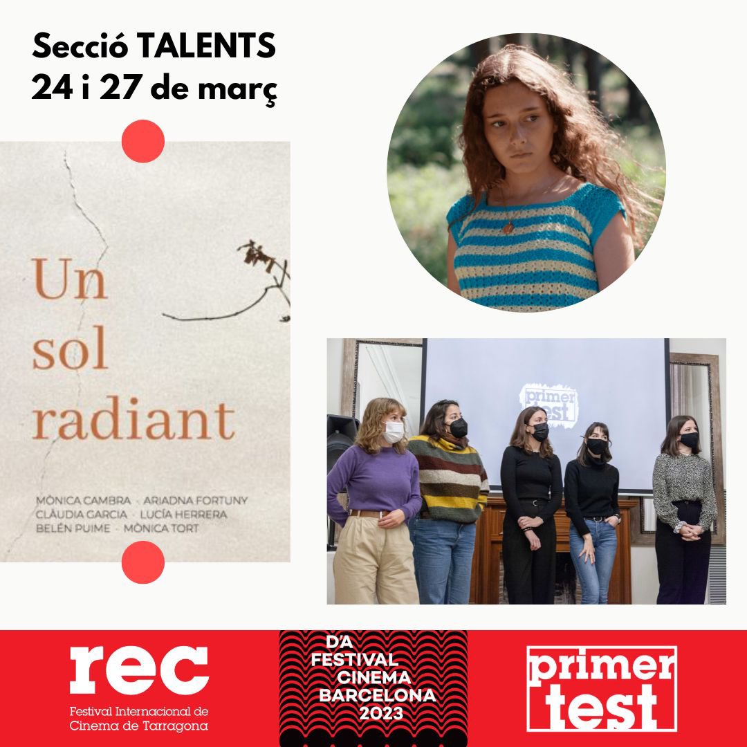 ☀️’UN SOL RADIANT’. Mònica Cambra i Ariadna Fortuny estrenen la seva Opera Prima a la Secció Talents a competició - Van passar pel Primer Test 2021 quan encara estava en postproducció

#DAFilmFestival