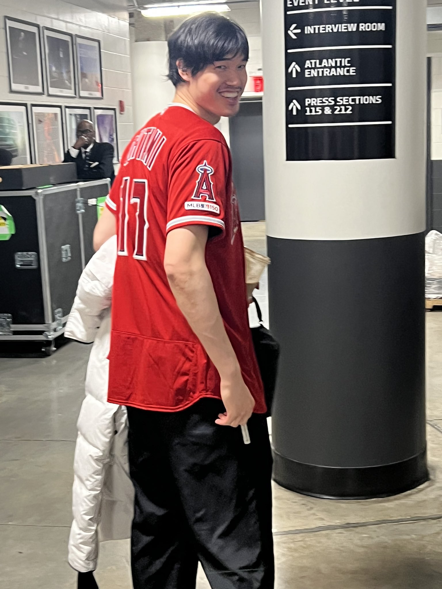 Jomboy Media on X: Brooklyn Nets' Yuta Watanabe was rocking Shohei Ohtani's  jersey after Japan's World Baseball Classic win “He's like God in Japan  right now” (via @NickFriedell)  / X