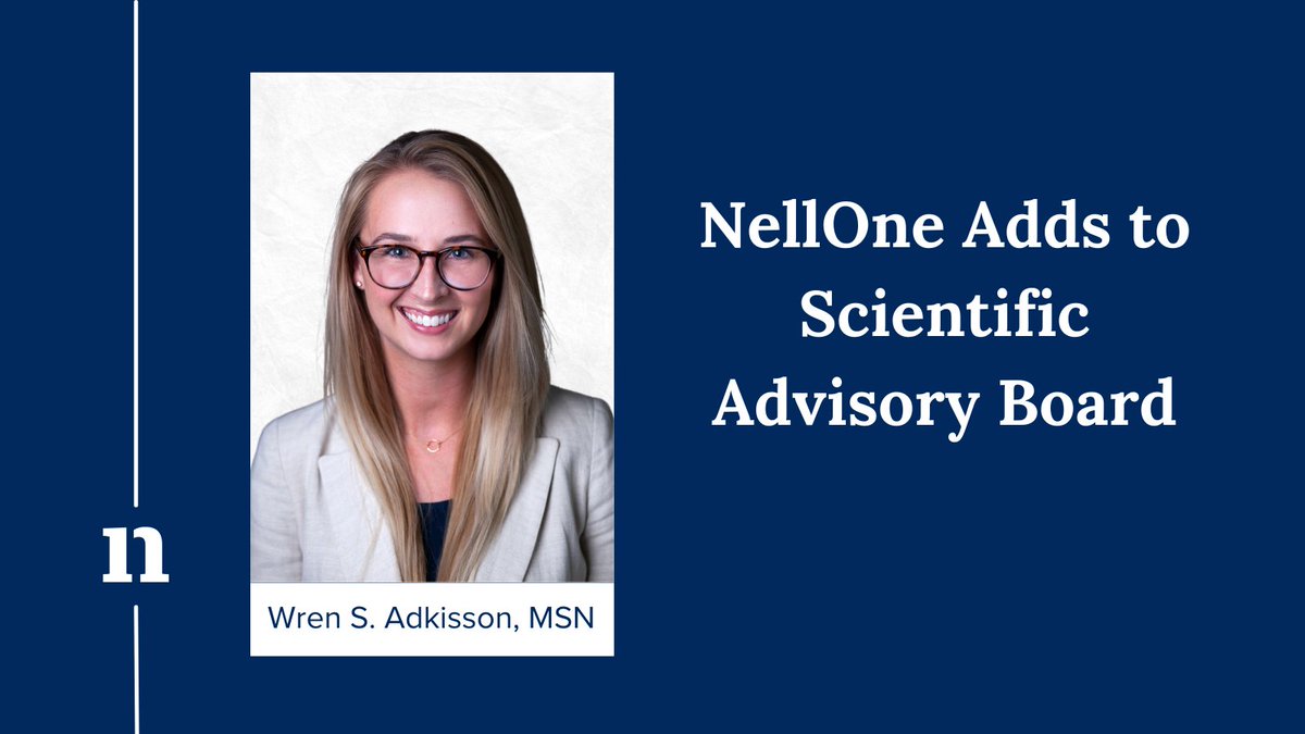 N1Therapeutics's tweet photo. NellOne is pleased to announce @WSherrillACNP has joined its Scientific Advisory Board. Adkisson is a highly accomplished nurse practitioner with front-line experience treating patients with #COVID19, #ARDS, and other critical care diseases. 

https://t.co/FHZQwikUhW https://t.co/r5F9goaKcI
