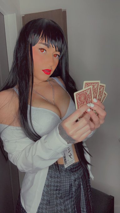Just posted my full Yumeko Jabami set and video to my OF page. You should check it out 🖤❤️🖤❤️ https://t