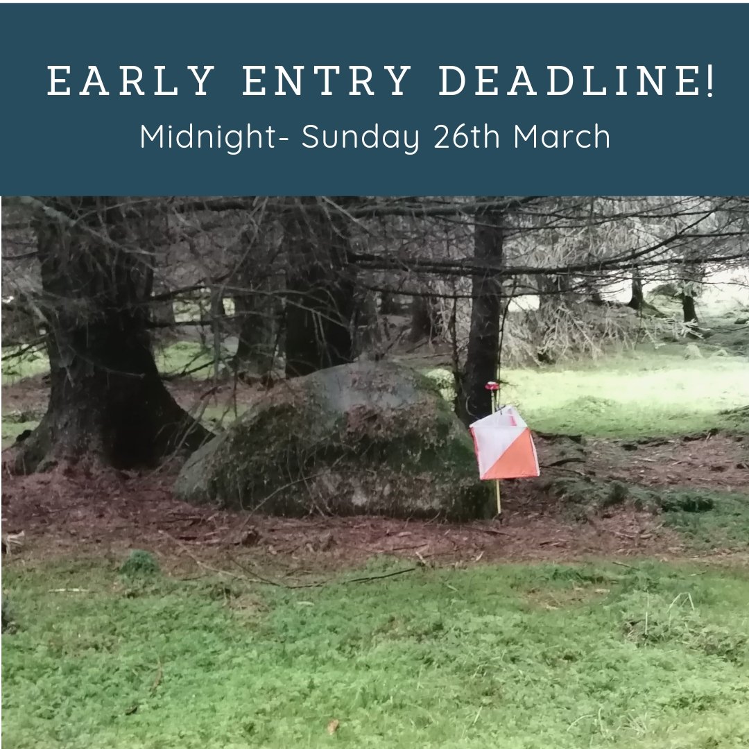Early entry deadline approaching this weekend! Get your entries in now!
#IOC2023☘️
#orienteering
#orientering
#adventuresport
sientries.co.uk/event.php?elid…