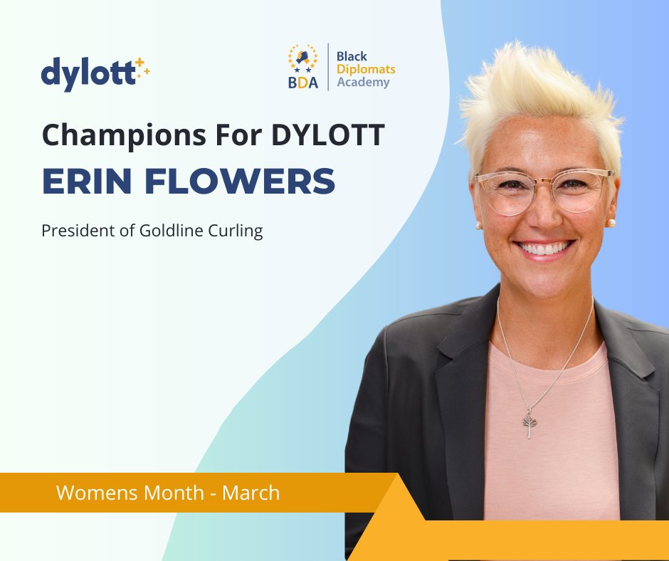 oedd_official's tweet photo. One thing we can say about our Champions for DYLOTT and the @DiplomatsBlack is they are diverse in their expertise, allowing us to offer opportunities from every sector and background. 

Today we are highlighting @eflowerz for her tremendous work for race and gender equality! https://t.co/4jMxrB3aEd