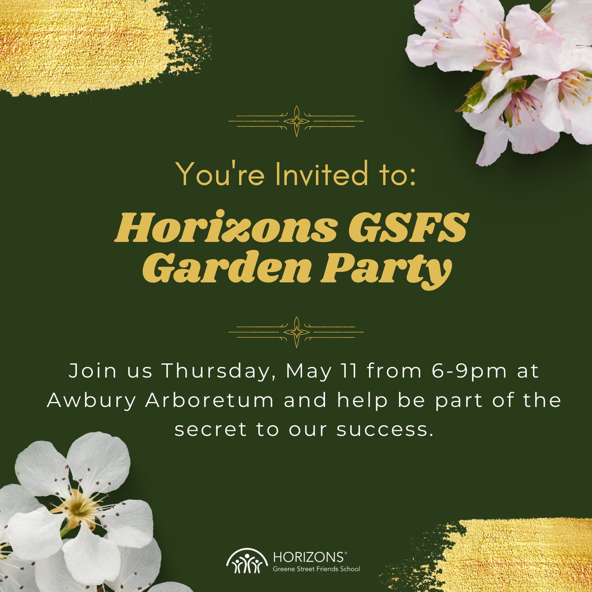 HorizonsGSFS's tweet photo. We hope you can join us! 🌸🌷🌸

Purchase tickets here: https://t.co/4vRXC3zKce https://t.co/NGMgXpYzS6
