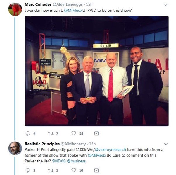 viceroyleaks's tweet photo. Fun Fact: Fraser Perring of Viceroy Research once accused @jimcramer of CNBC of taking a $100,000 dollar bribe to have someone on his show. He never deleted the Tweet, and (surprise!) never produced the evidence. https://t.co/1EMtdLAyTL https://t.co/u8eXYnH5Gk