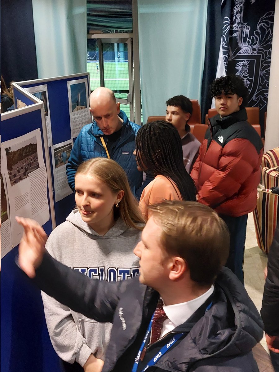 AcademicRugby's tweet photo. Are some things unknowable? Is bias inevitable in the production of knowledge? Our LXX IB students explored these questions and many more in the thought-provoking exhibitions they shared with their peers and teachers last night. #iborganisation #wholepersonwholepoint https://t.co/id4ItL32hP