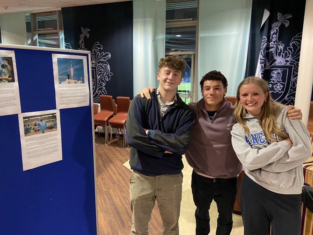 AcademicRugby's tweet photo. Are some things unknowable? Is bias inevitable in the production of knowledge? Our LXX IB students explored these questions and many more in the thought-provoking exhibitions they shared with their peers and teachers last night. #iborganisation #wholepersonwholepoint https://t.co/id4ItL32hP