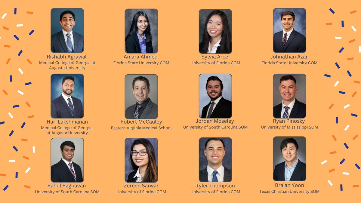 UflRad's tweet photo. We are excited to announce our incoming Diagnostic Radiology Class starting in 2024! We are honored to have matched with such a diverse and bright group of young men and women. #radres https://t.co/4VfMNFRIzi