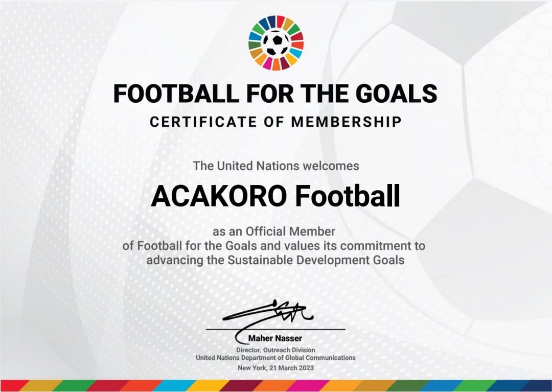 Acakoro Football tweet media