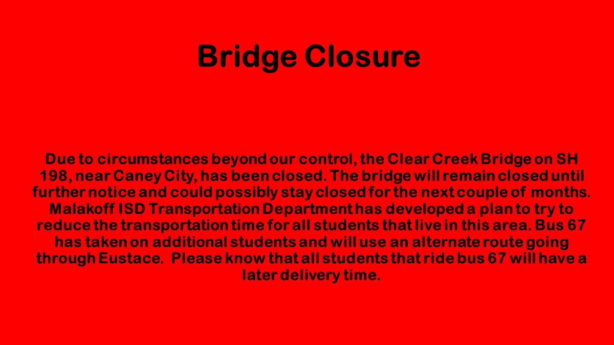 Malakoff High School tweet media