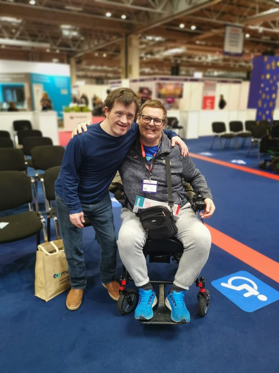 SteveFM's tweet photo. @tommyjessop thanks for today. @DebraCarnell2 and I enjoyed your talk at @NaidexShow #Naidex #50YearsofNaidex. https://t.co/htB530cERU