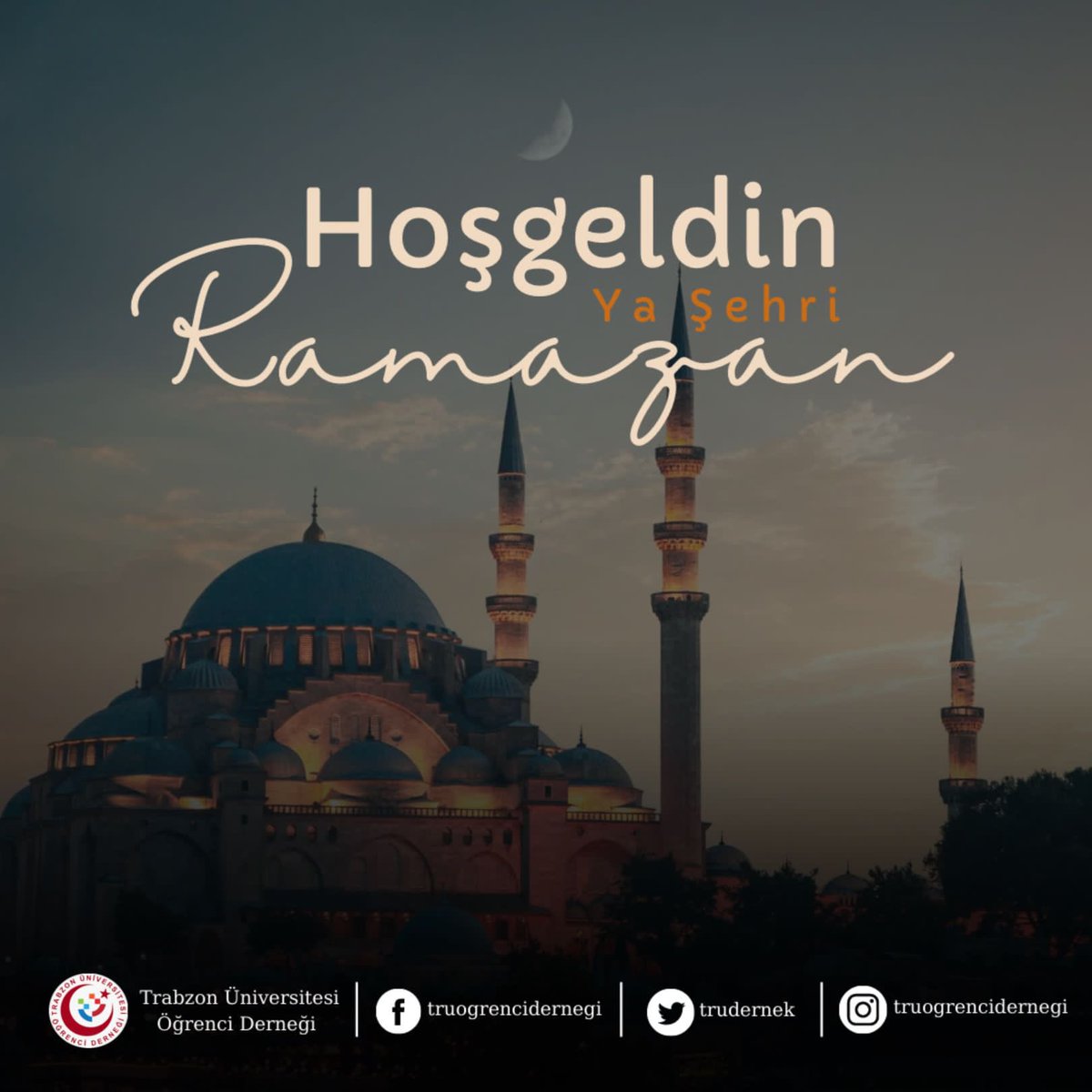 trudernek's tweet photo. HOŞGELDİN YA ŞEHR-İ RAMAZAN!

Ramazan ayı bereketi, huzuru ve umudu beraberinde getirir. Bu ayda birbirimize daha çok sarılacak, sevgi ve kardeşlik bağlarımızı daha da güçlendireceğiz. 

Hayırlı Ramazanlar.

@yagizozsalih1 https://t.co/gEQp3hHjvt