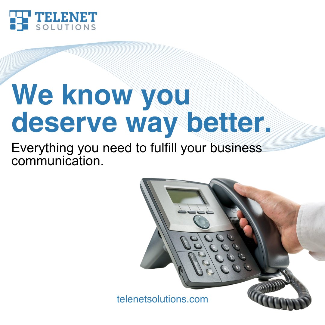 TelenetBusiness's tweet photo. Telenet solutions provides everything to fulfill your business communications and help you communicate with your customers, teams and partners.

We have everything you need to stay connected. https://t.co/mY1AQbW9Ze