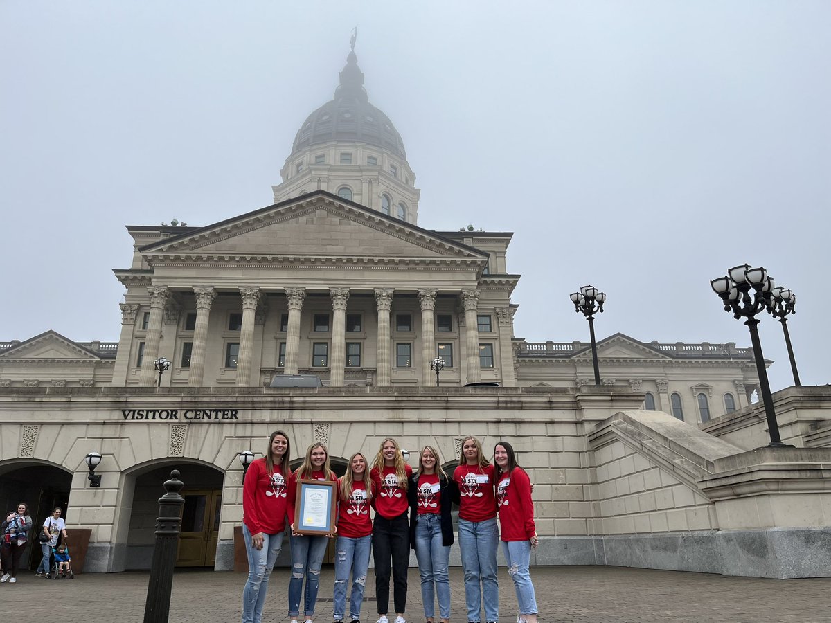 klmiller33's tweet photo. What a fun day getting recognized at the State Capital as back to back state champions! https://t.co/yJuIjRAVMh