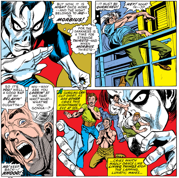 MarvelADay's tweet photo. #MarvelADay #ASM101 And now, the moment we've all been waiting for. It's Morbin' time! - JRW https://t.co/xIWPZnwktZ