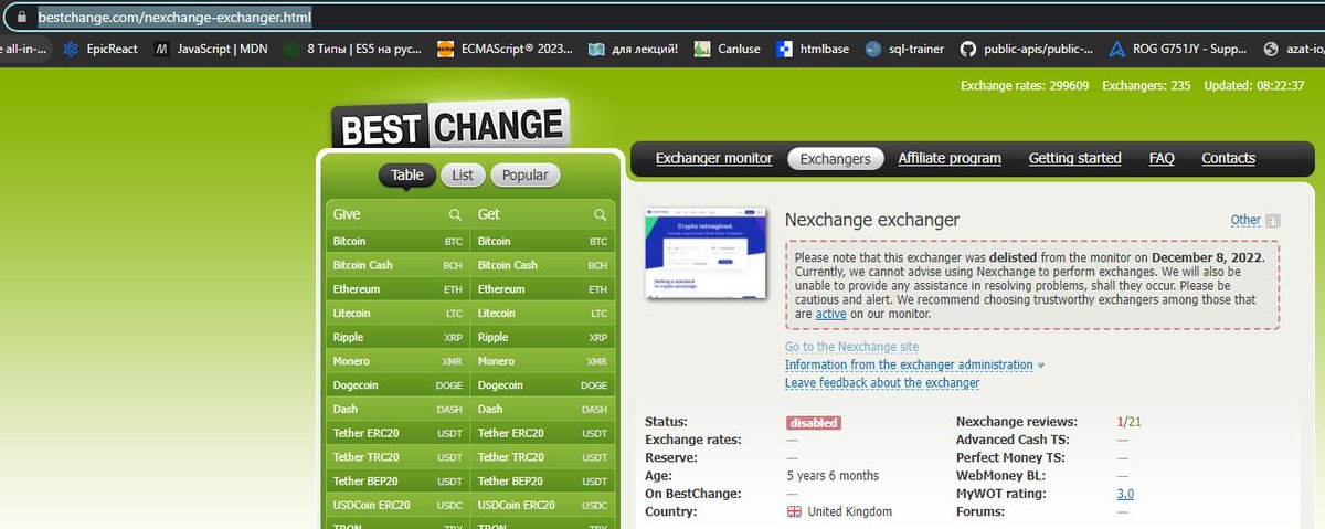 GTabachkov's tweet photo. @exodus_io it is your fault because you "swap" my funds with DELISTED scamers @nexchangeCC without even asking me before doing this. Return my money back.

#BTC #USDT #Tether #TRX 

@exodus_io
 
@bestchangeeng
 
@nexchangeCC https://t.co/129g7pbQnB