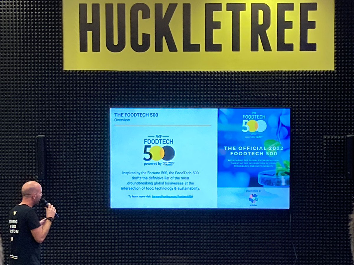 Great to be here celebrating <a href="/aquagraincrops/">Aquagrain Crops</a>  reaching the #foodtech500 

Congrats to everyone that made the final 500! Honoured to be recognised as one of the most ground-breaking global businesses at the intersection of food, technology &amp; sustainability.

#agtech #foodtech500