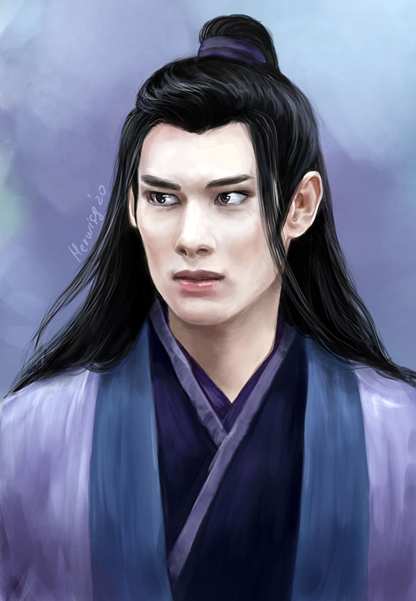 HerwiggArt's tweet photo. I drew him in 2020)
 #JiangCheng #wanyin #MDZS #hwdigital https://t.co/gulPf7eHzg