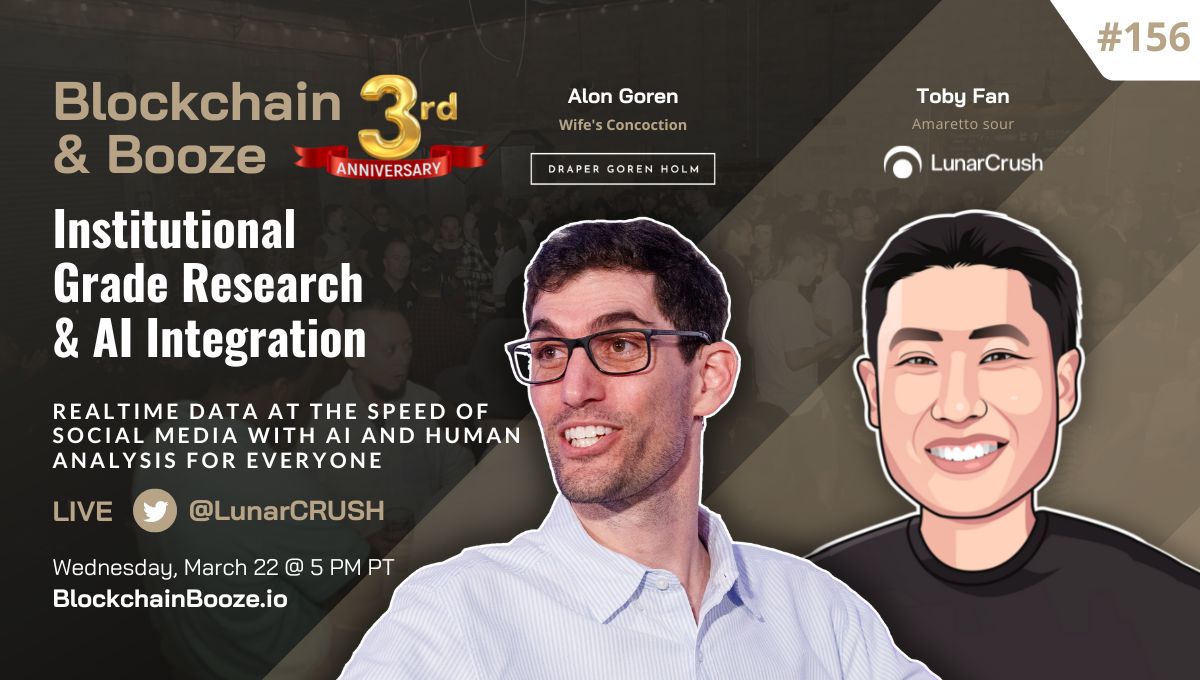DGH Events (@dghevents) on Twitter photo Join us tonight from 5-7 PM PT on <a href="/DGHEvents/">DGH Events</a>’ #BlockchainBooze🍺 as host <a href="/AlonGoren/">Alon Gorenᴳᴹ ✌️</a> chats with <a href="/yupitstobes/">0xDeez.hl</a> about realtime data at the speed of social media with AI and human analysis for EVERYONE!
🎟 Register free: dgh.events/event/blockcha… Join us tonight from 5-7 PM PT on <a href="/DGHEvents/">DGH Events</a>’ #BlockchainBooze🍺 as host <a href="/AlonGoren/">Alon Gorenᴳᴹ ✌️</a> chats with <a href="/yupitstobes/">0xDeez.hl</a> about realtime data at the speed of social media with AI and human analysis for EVERYONE!
🎟 Register free: dgh.events/event/blockcha…