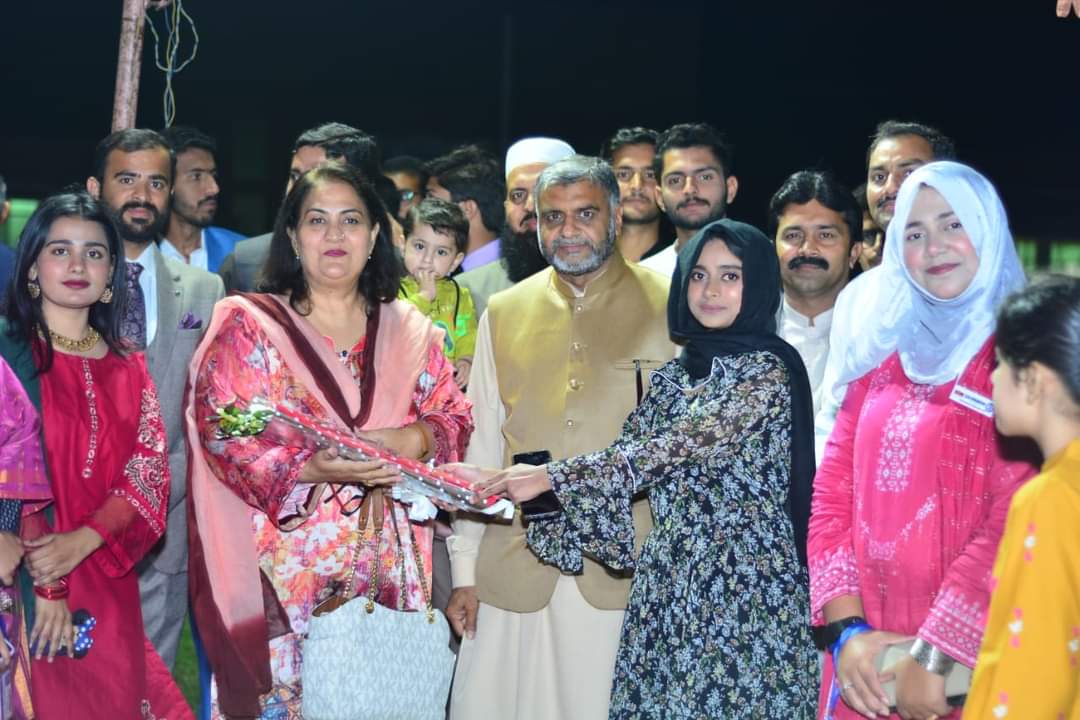 JhangUniversity's tweet photo. Worthy Vice Chancellor University of Jhang Dr. Nabila Rehman, is the chief guest at the "Spring Festival and Annual Dinner" event organized by the College of Veterinary and Animals Sciences, Jhang. https://t.co/MSbN5XIuET