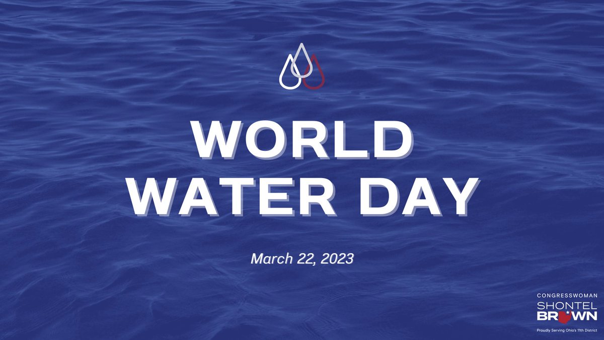 RepShontelBrown's tweet image. More than 2 million people across the U.S. lack access to running water. 

On #WorldWaterDay, we recommit ourselves to combating water insecurity through programs like the Low Income Household Water Assistance Program, which works to address unmet water needs in the U.S. #LIHWAP