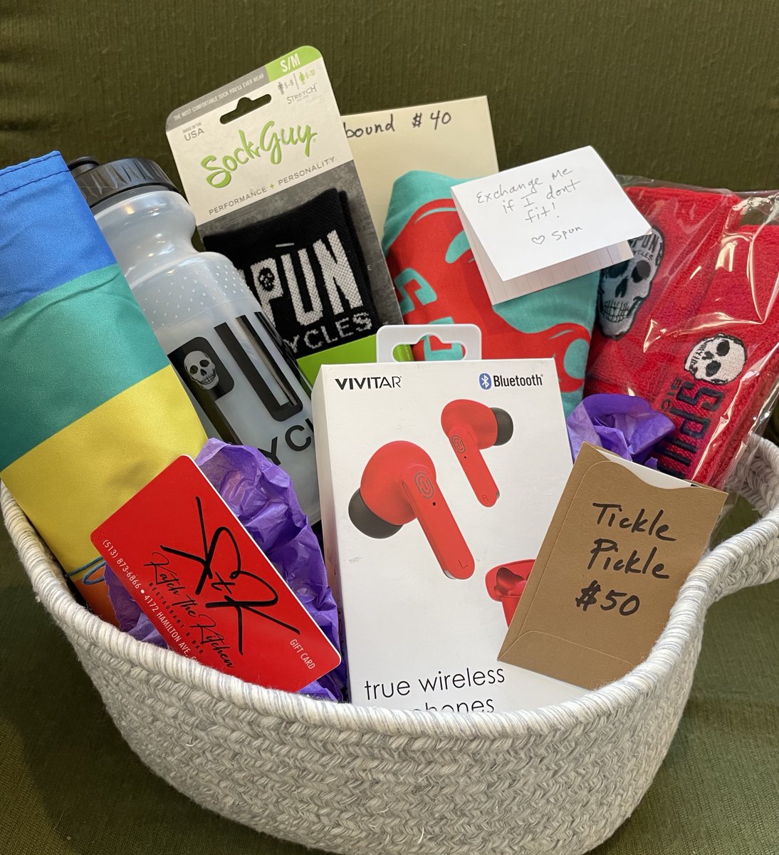 NestNorthside's tweet photo. Here’s a preview of some of the baskets you can bid on during our Annual Meeting tomorrow night at @thefactory_events. So many local businesses donated generously to support NEST's P.A.D. program. THANK YOU! Come out and place your bids. 
RSVP: https://t.co/uw7rIr4DPl https://t.co/i0atTshCm6