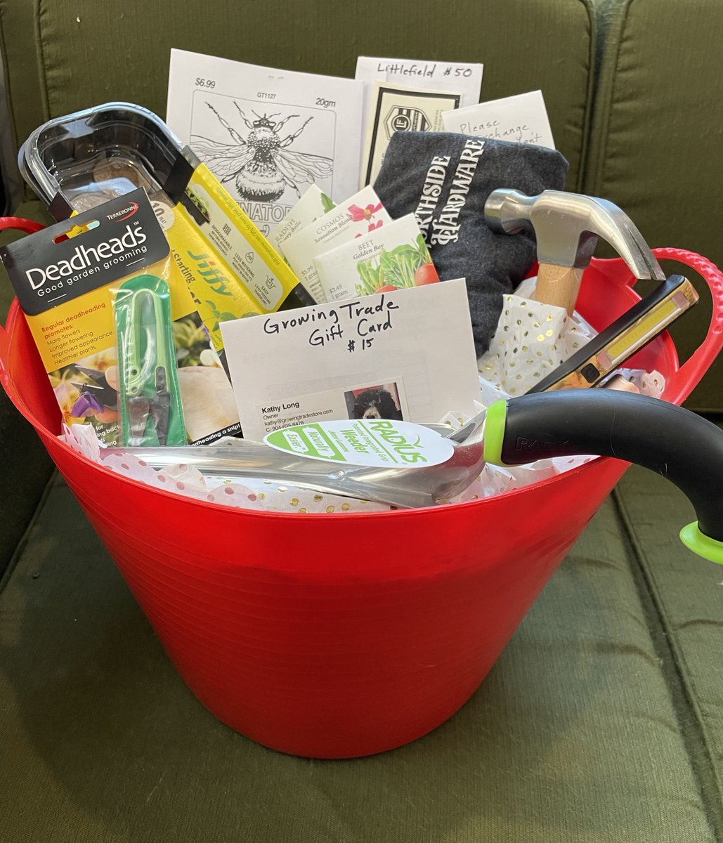 NestNorthside's tweet photo. Here’s a preview of some of the baskets you can bid on during our Annual Meeting tomorrow night at @thefactory_events. So many local businesses donated generously to support NEST's P.A.D. program. THANK YOU! Come out and place your bids. 
RSVP: https://t.co/uw7rIr4DPl https://t.co/i0atTshCm6