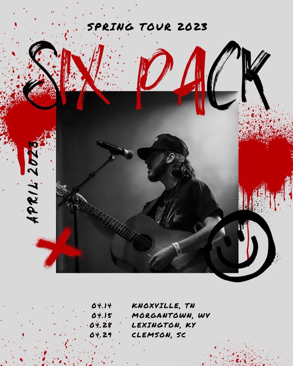 liampcoleman's tweet image. LFG! Who’s in? 
@SixPackCoverage 
#liamcolemanmusic #springtour #music #countrymusic #countryrock #Knoxville #morgantown #lexington #Clemson