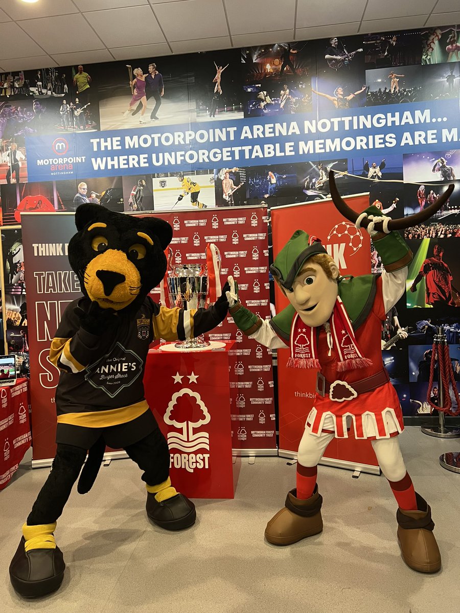 Paws meets Robin🌳❤️😼

<a href="/NFFC_Community/">Nottingham Forest Community Trust</a> @RenewalTrust